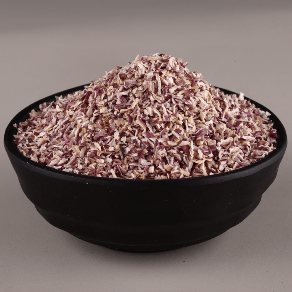 DEHYDRATED RED ONION MINCED